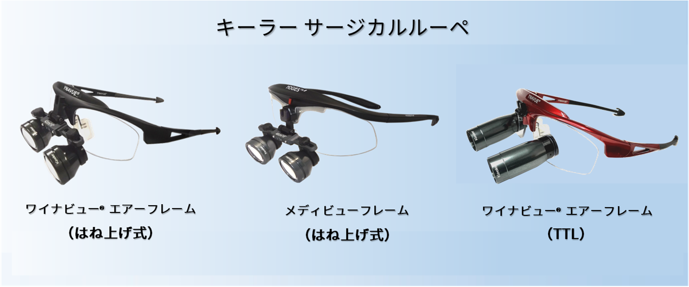 キーラー社製 Hogies ワイナビューマルチルーペ 歯科用ルーペ ガリレア